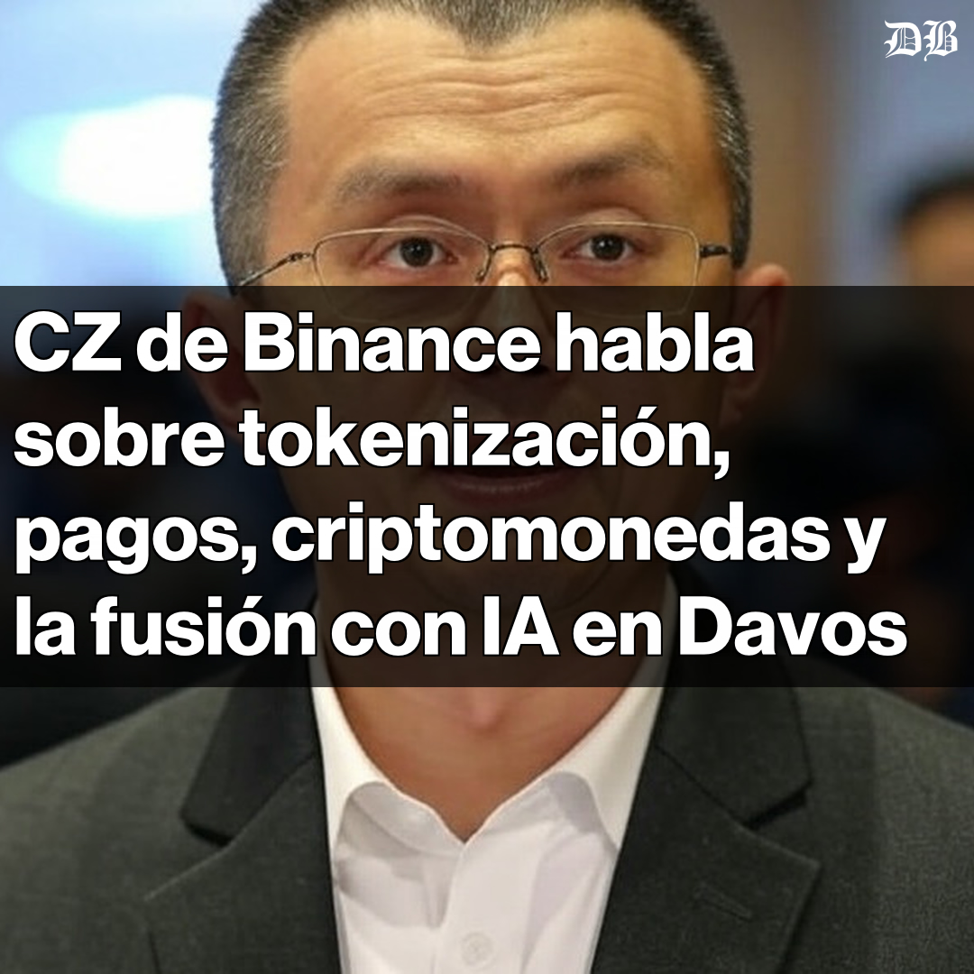 🚀 Changpeng Zhao, cofundador de Binance, revela en Davos que está en  conversaciones con una docena de gobiernos para tokenizar activos  nacionales. 🔗 Las áreas claves para el futuro de las criptomonedas