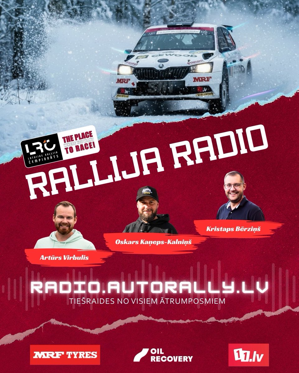 Latvijas Rallija Čempionāts tweet media