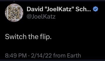 XFamily369's tweet image. Wow!!  👀💥

Eric Trump 
The entire financial system is changing...
1/22

David Schwartz 
Switch the flip.
2/14 = 12/4(lunar) = 1/22