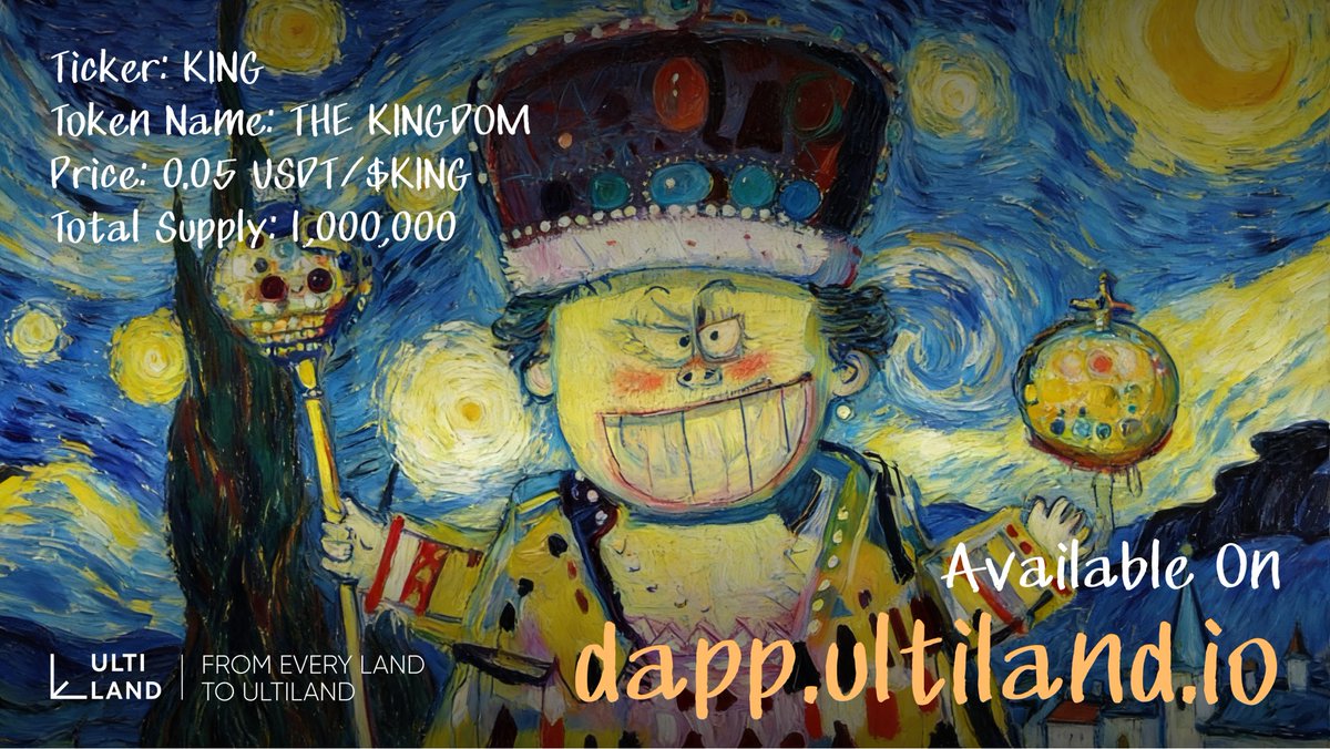 PumpFun_100x's tweet photo. If you always ask:
“Can this rise?”

You’re only seeing the outcome.

Now #KING in subscription, #WARR onboarding
This is the phase for those observing the process.

Next, watch the market performance—will you miss it?

#ARTX #Ultiland #KING #ARToken #WARR https://t.co/BB1wXtCpCM