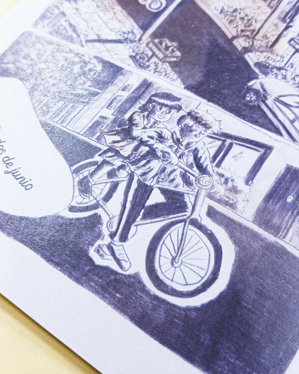 ExtrSer's tweet photo. Algunas fotos de mi fanzine En la bicicleta. Tengo muchas ganas de hacer mas historietas de este estilo, basadas en canciones. https://t.co/ea2HIsVoZe