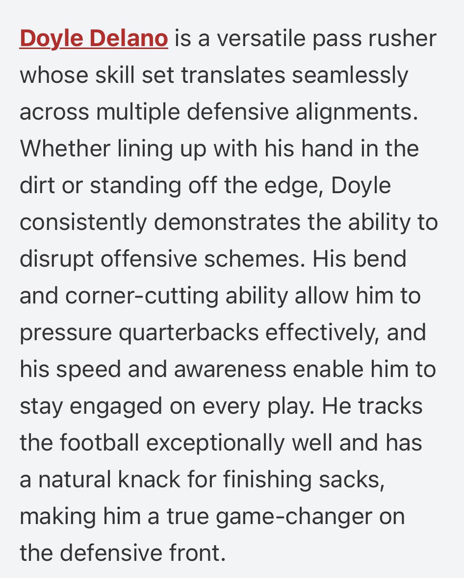 Doyle_Delano's tweet image. Thank you @PRZNewEngland and @DegennaroCj for the write up.
@ScoutingNE