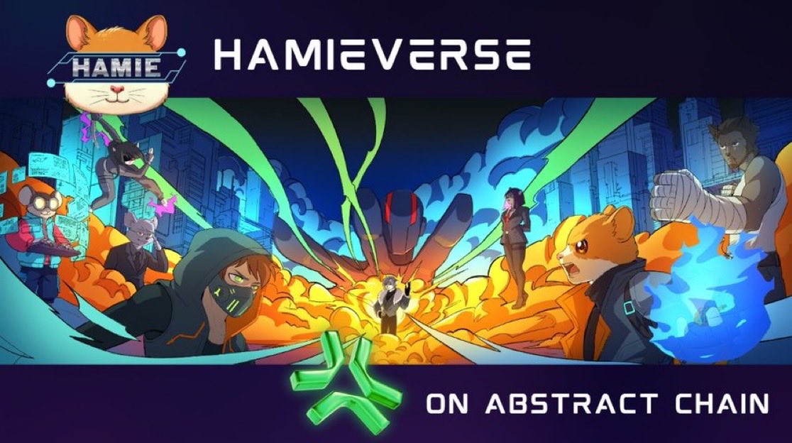 lorenzo_onx's tweet image. 🎁 GIVEAWAY: 1 free mint Hamieverse Genesis NFT

Hamieverse, a strategic TCG where cards become combat units in tactical battles

Genesis Collection: 888 supply, FREE mint on Feb 2nd on @AbstractChain 

Holder benefits: early access, token airdrop, premium cards, exclusive badges…