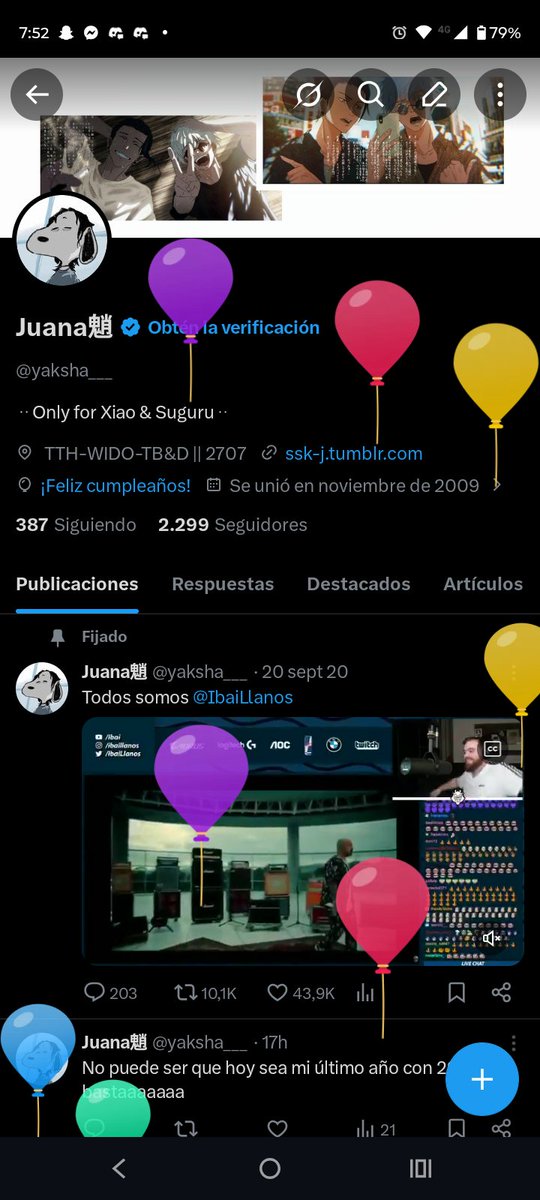 Naooooooo, llegaron los 30