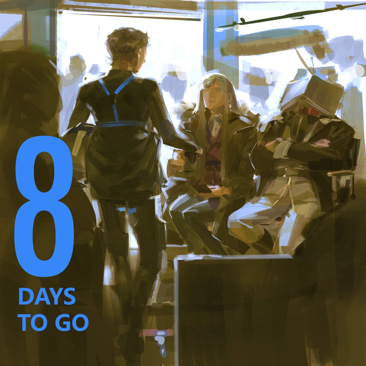 ハシャ優しい～
大佐さんは、寝ちゃった（笑）
📷休憩

閃ハサFA