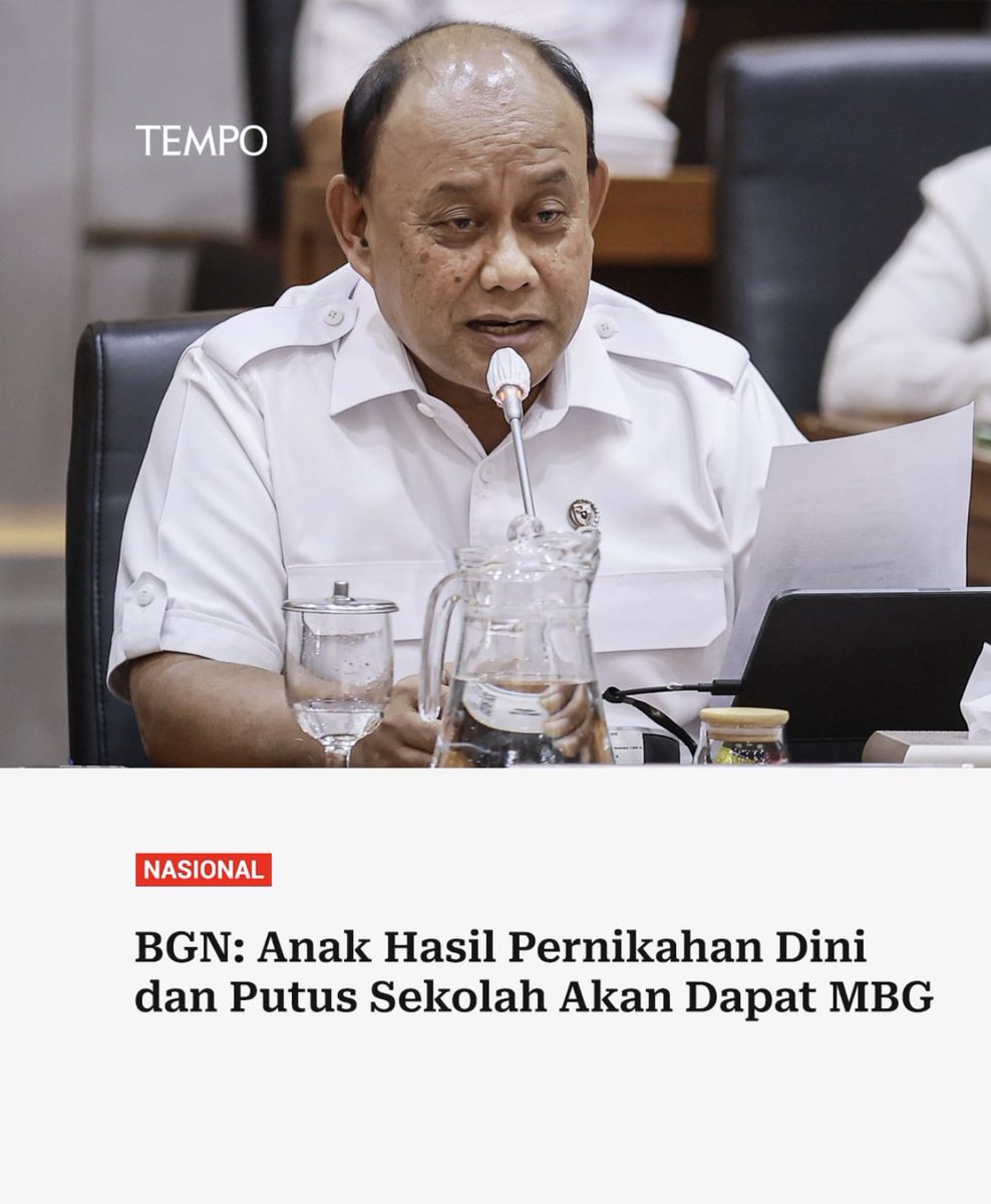 Anak putus sekolah kan harusnya disekolahkan kembali, ya. 

Di negeri ini, antara sebab, akibat, dan solusi, sepertinya jd pelajaran dasar bagi pejabat negara…