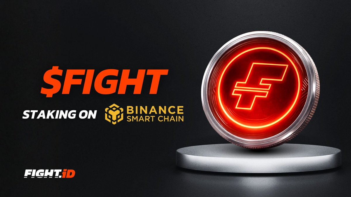 $FIGHT staking is now live on <a href="/BNBCHAIN/">BNB Chain</a>

> Stake any amount of $FIGHT
> No lock period. Unstake at any time
> FP rewards distributed every 24 hours

Get Started here: app.fight.id/stake-fight