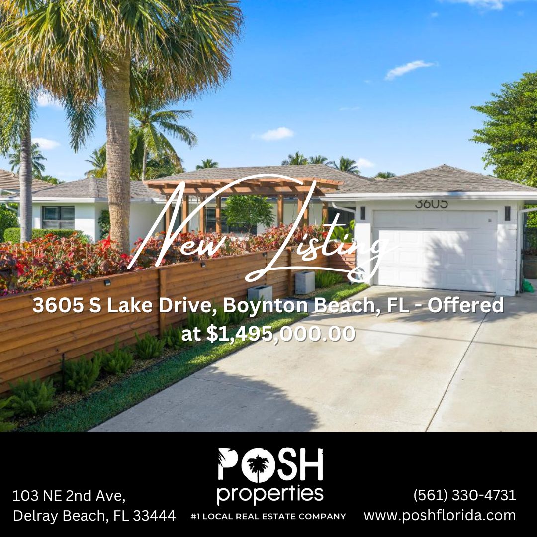 WSGroupPEP's tweet photo. New listings are hitting the market, and Posh Properties is ready to guide you home. As Delray Beach’s trusted boutique real estate firm, we pair deep local knowledge with personalized service you won’t find anywhere else. If you’re looking to buy or sell, our team is the expert advantage you want on your side.

To see more information go to:
https://t.co/rY7BJ1pTo6

#PoshProperties #NewListings #BoutiqueRealEstate #DelrayBeachHomes #SouthFloridaRealEstate #LocalExperts #BuyWithPosh #SellWithPosh #LuxuryLiving #VillageByTheSea #RealEstatePros