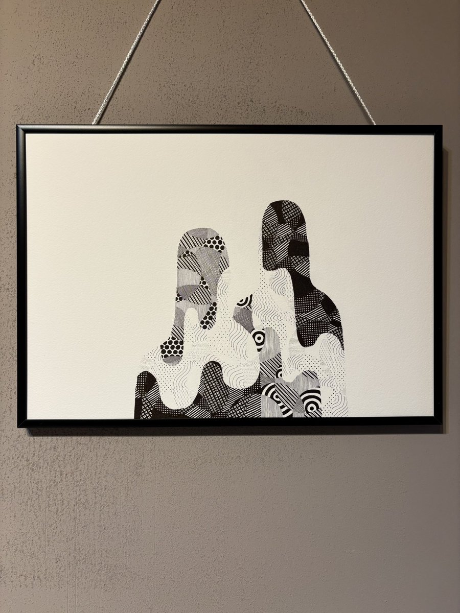 nanri_omoime's tweet image. norenof

『Fia &amp;amp; Ani』

Ink drawing
Acryldeneb
364 × 257 mm

#norenof
#pendrawing #patterndesign #lineart #linedrawing #art #graphicdesign