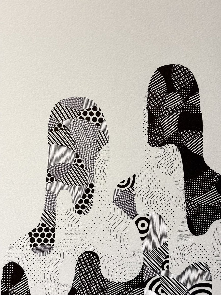 nanri_omoime's tweet image. norenof

『Fia &amp;amp; Ani』

Ink drawing
Acryldeneb
364 × 257 mm

#norenof
#pendrawing #patterndesign #lineart #linedrawing #art #graphicdesign