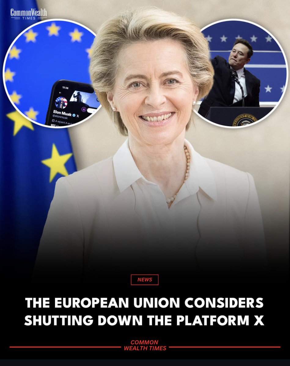 そう遠くないと思う。

EU（欧州連合）、プラットフォームXの停止を検討