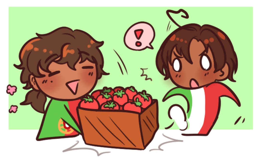 velvetiezz's tweet photo. rule 1: bullying spain will be tolerated.
#hetalia 🇵🇹+🇪🇸+🇮🇹 https://t.co/K0OmUEQUIo