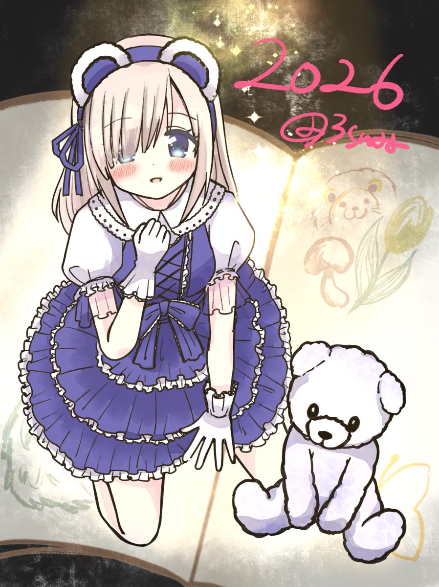 クマさん、れんちゃん描いたよ～✨(^π^)✨
リクエストありがとうございます🙏✨