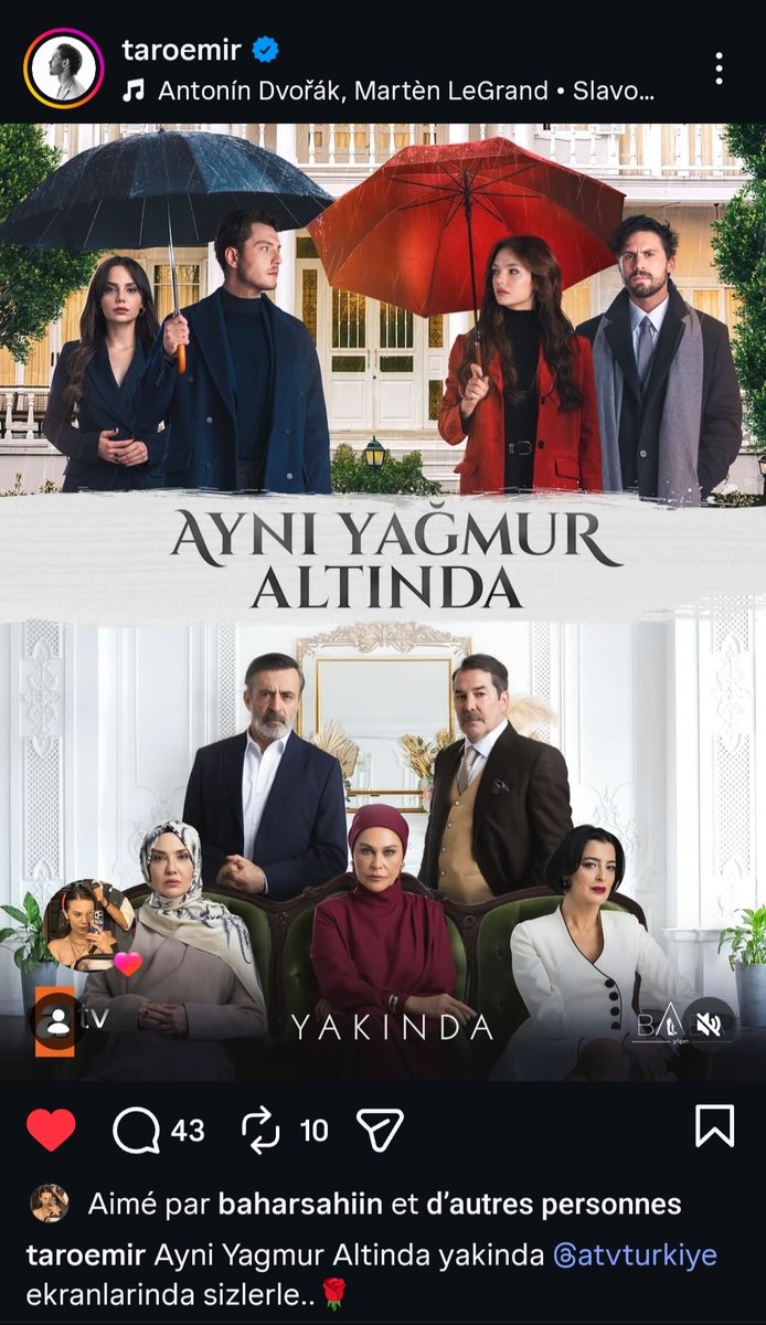 MiraAna1070542's tweet photo. (( Taro &amp; Bahar)) (( Koray &amp; Beliz )) #TaroEmirTekin #BaharSahin #AynıYağmurAltında https://t.co/PPTmBQaDpd