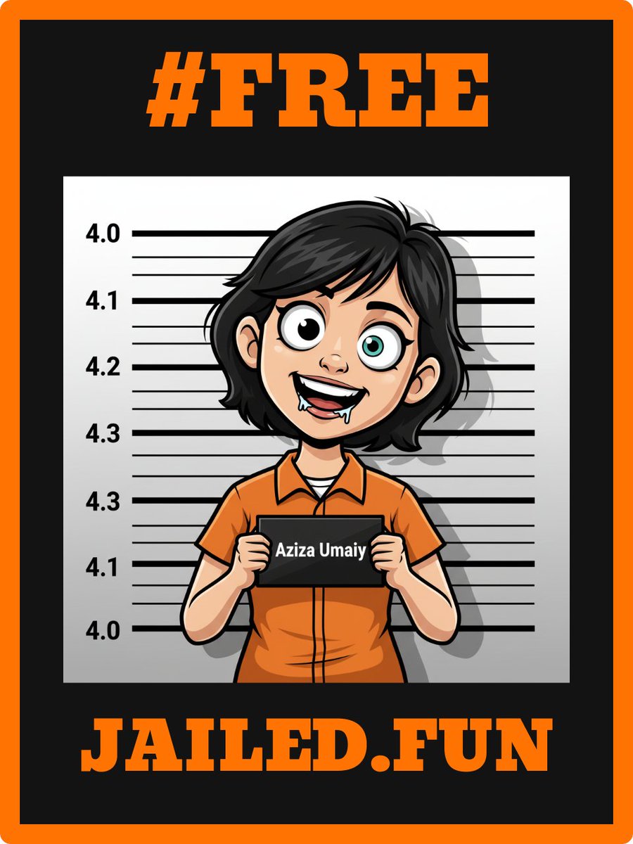 AUmaiy's tweet photo. i got life sentence 😭💀

moving into @Jaileddotfun soon https://t.co/9ajzXLot9Y