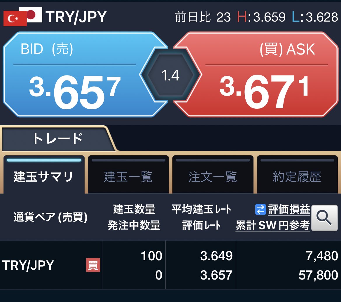 トルコリラ100枚持っているのでドキドキしたけど、大丈夫でした🙆‍♀️