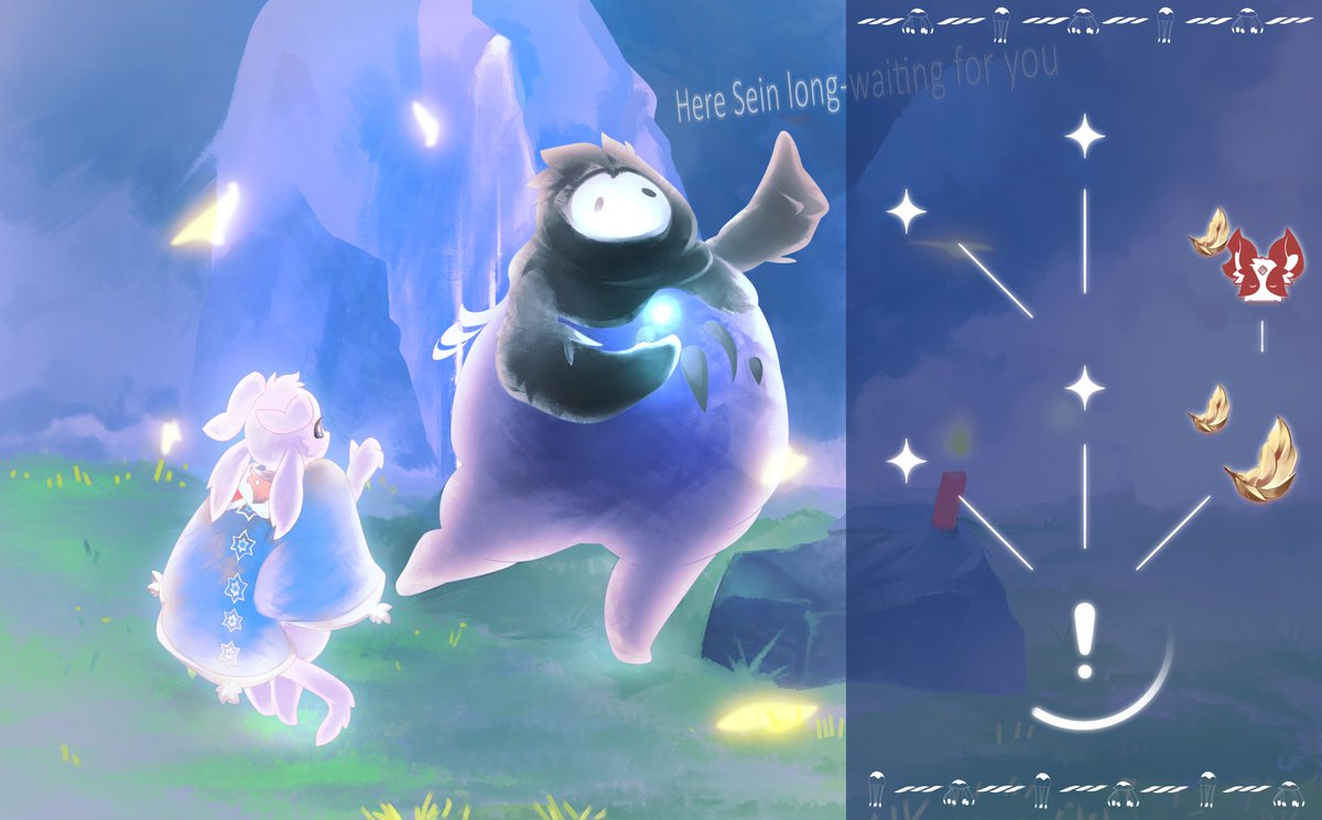 lucasthorlin's tweet image. Imagine if #skycotl collaborate #origame😊 
Also try designed #ori moki mask, hope you like it🙃