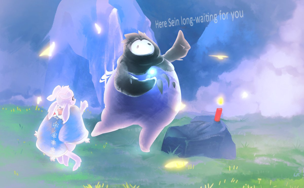 lucasthorlin's tweet image. Imagine if #skycotl collaborate #origame😊 
Also try designed #ori moki mask, hope you like it🙃