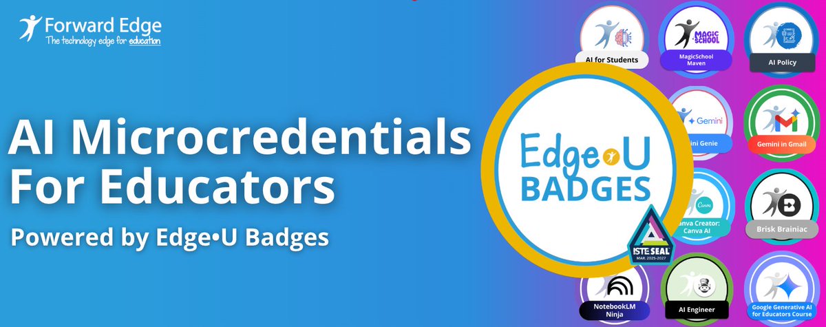 Edge•U Badges tweet media