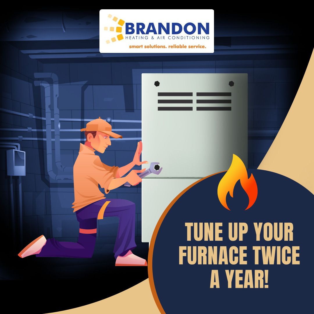 BrandonHeating's tweet image. Remember to tune up your furnace twice a year!

Visit our website at brandonheating.com