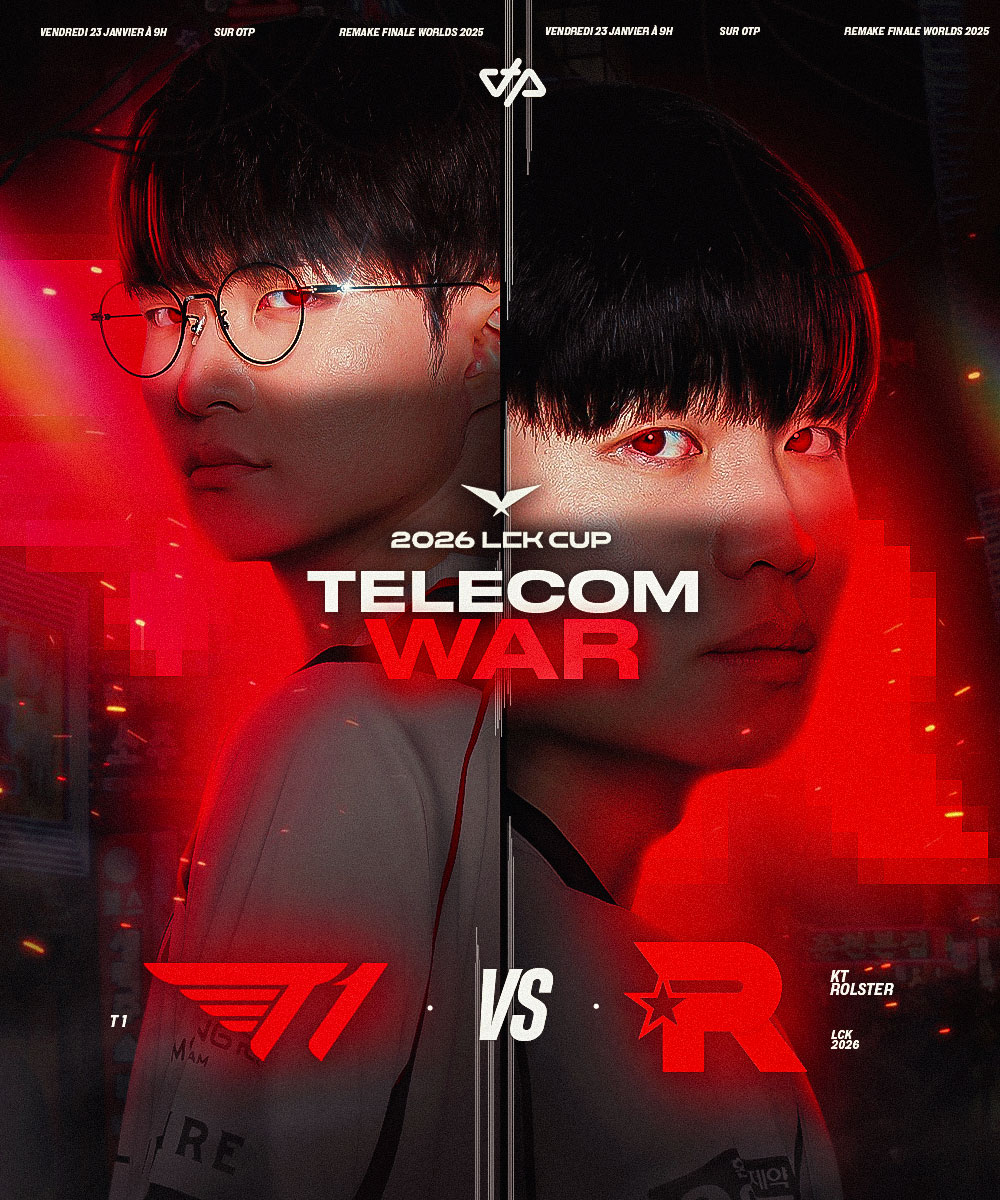 OTP_LoL's tweet photo. THE WAR IS COMING 👑

Vivons le remake de la finale des Worlds, la première Telecom War de l’année

Demain, dès 9h sur OTP 🔥 https://t.co/fEEeA2KdlX