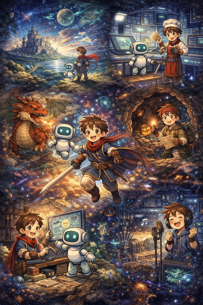 13macable's tweet image. chatGPTさんを今までどう扱ってきたのか
イラストにしてもらいました

ほー？