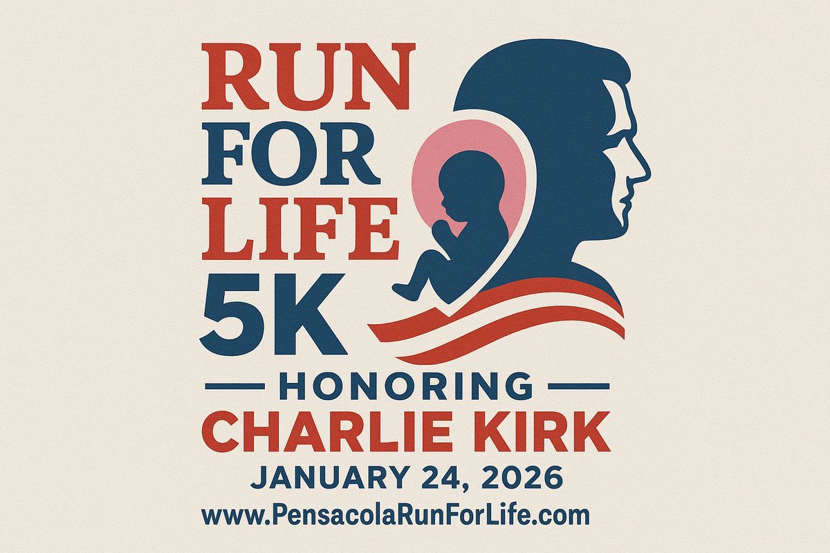 THIS SATURDAY: RUN FOR LIFE! 👣 💙
Campus Church family, race day is almost here! Haven't registered yet? There's still time! Sign up at pensacolarunforlife.com

📅 Saturday, January 24 at 8:00 AM
📍 Crossroads Building, Olive Baptist Campus (Davis Hwy &amp; University Pkwy)

PACKET