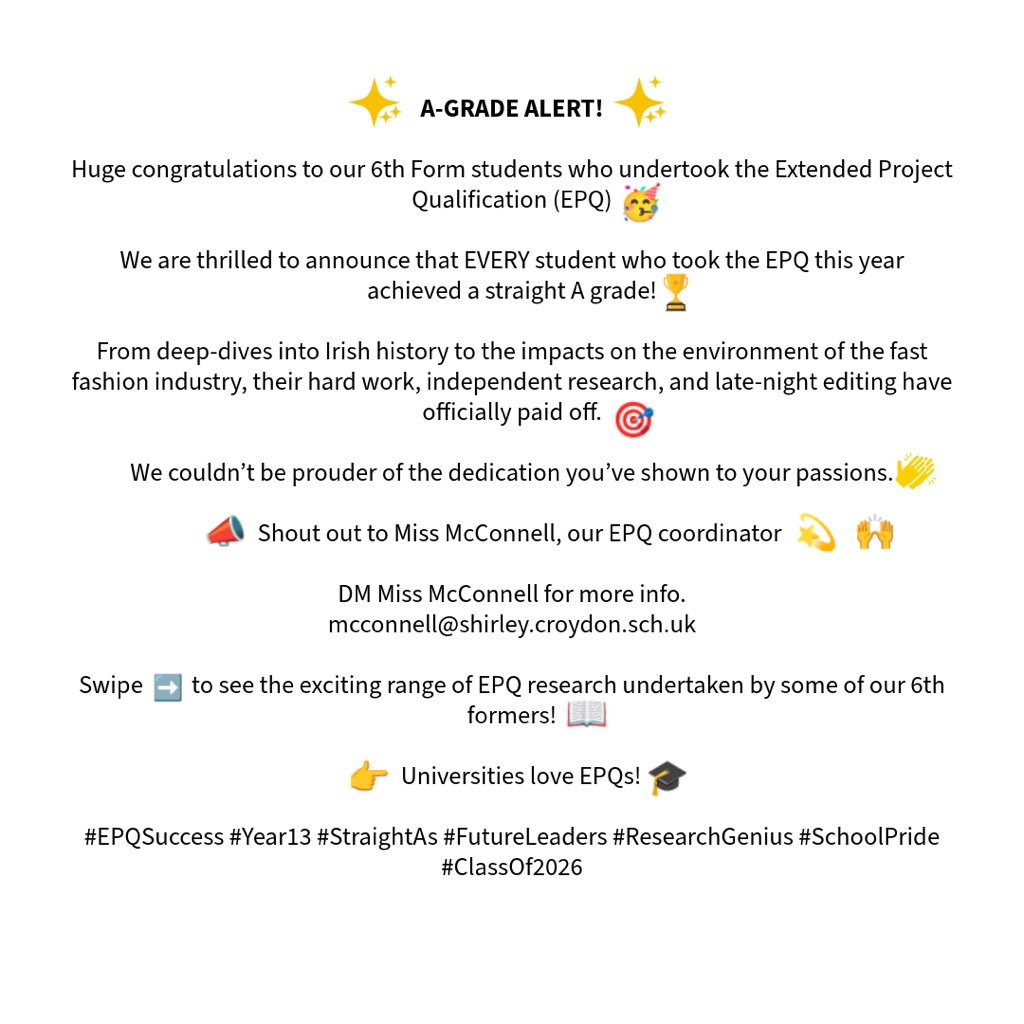 Shirley High Performing Arts School tweet media