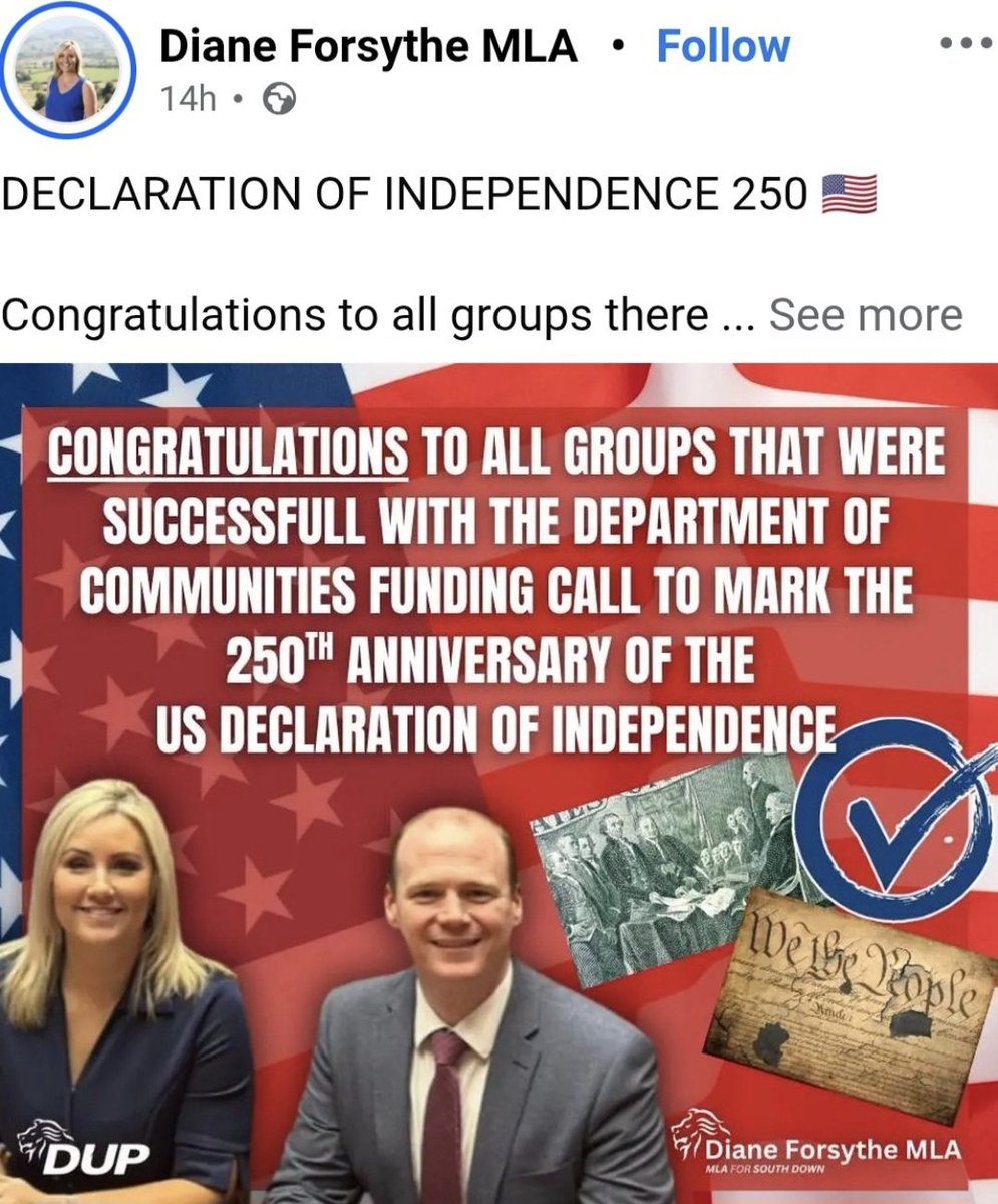 No money for Health
No money for Education
No money for Casement.

Money to celebrate the independence of America from Britain.

Loyal to what, did I hear you say?