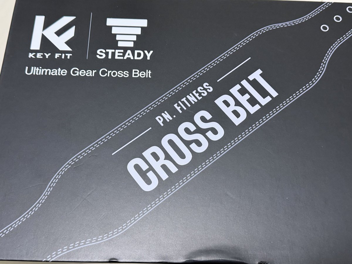 178pro's tweet image. 最近筋トレのモチベが一層高いから奮発してレバーアクションのベルト買った💪

久野さんのクロスベルト！！
初のレバーアクション！！
試しに装着したけどむっちゃくちゃいい感じ！！
明日からバチバチに追い込みます！！