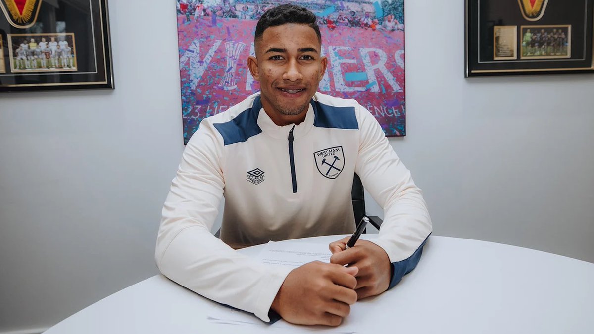 WHUFCFZ's tweet image. OFFICIAL: West Ham United have announced the signing of Venezuela international winger Keiber Lamadrid on loan for the rest of the 2025/26 season.

#WHUFC #COYI