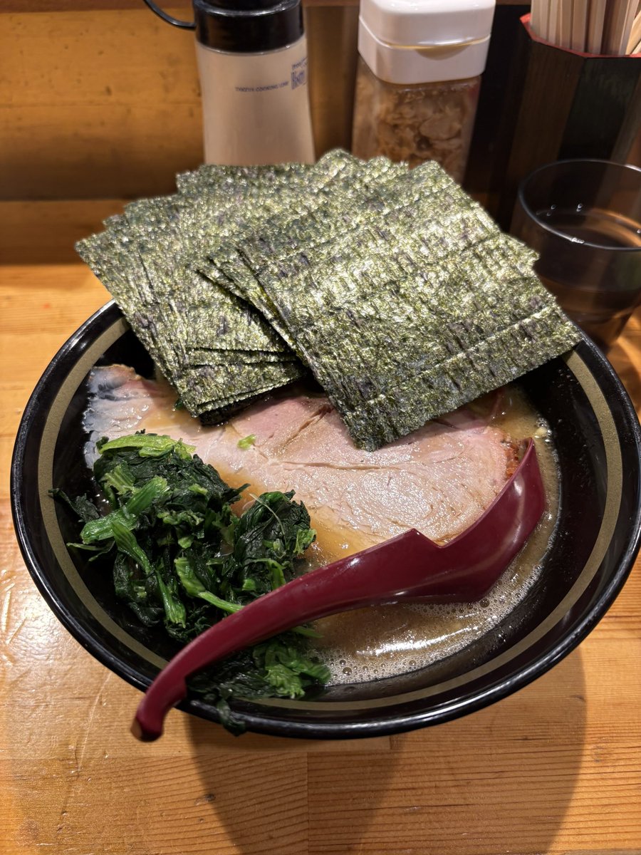 ManyManyCorn's tweet image. ﾗｲｽなしで海苔を増す異端児