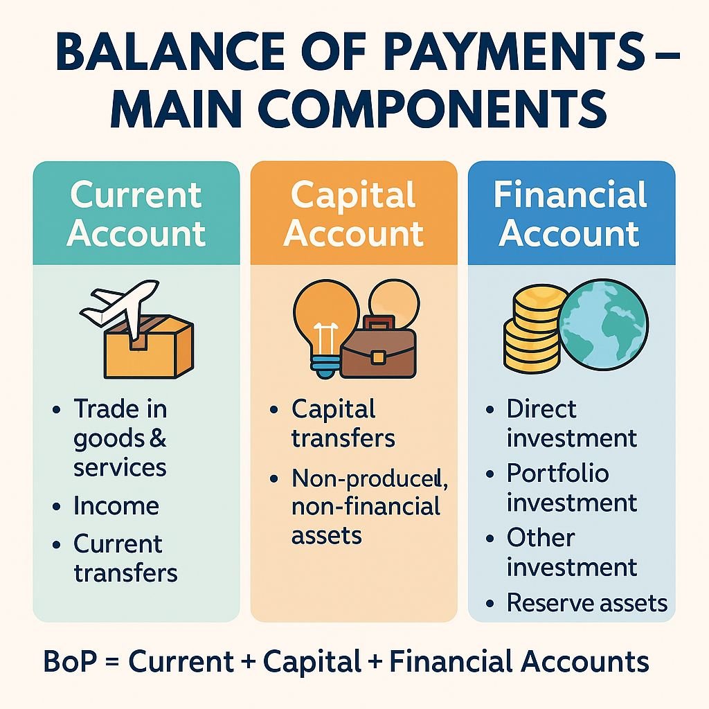 keharyapatihan's tweet image. Sebenarnya banyak cara buat jelasin paradoks "Kenapa IHSG ATH tapi Rupiah malah ATL?" atau"Kenapa ekspor impor kita surplus terus, tapi Rupiah malah melemah terus?"

Kalau saya pribadi, paling suka pake framework "Balance of Payment (BoP)" alias Neraca Pembayaran

Rumus…