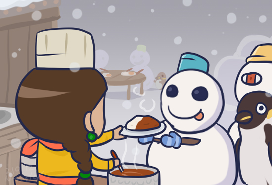 たのしい過去絵
カレーの日(氷点下) 