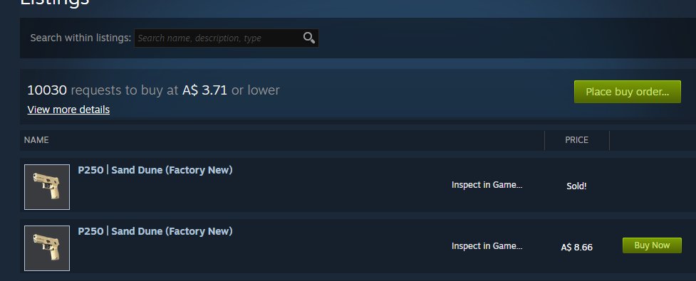 DevyOnChain's tweet image. Loving these P250's in my inventory

Stacking more, price has gone up so much lmao they are almost $9 aud each, when I started they were $4 aud