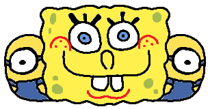 flunklefertz's tweet photo. I've decided the couch idea for Memoji/Minus8 (GF) wasn't that great, so the boombox repaint is just gonna be SpongeBob and minions.

#fnfrepainted #fortnightfunnies #fridaynightfunkin https://t.co/GzILMc0ebp