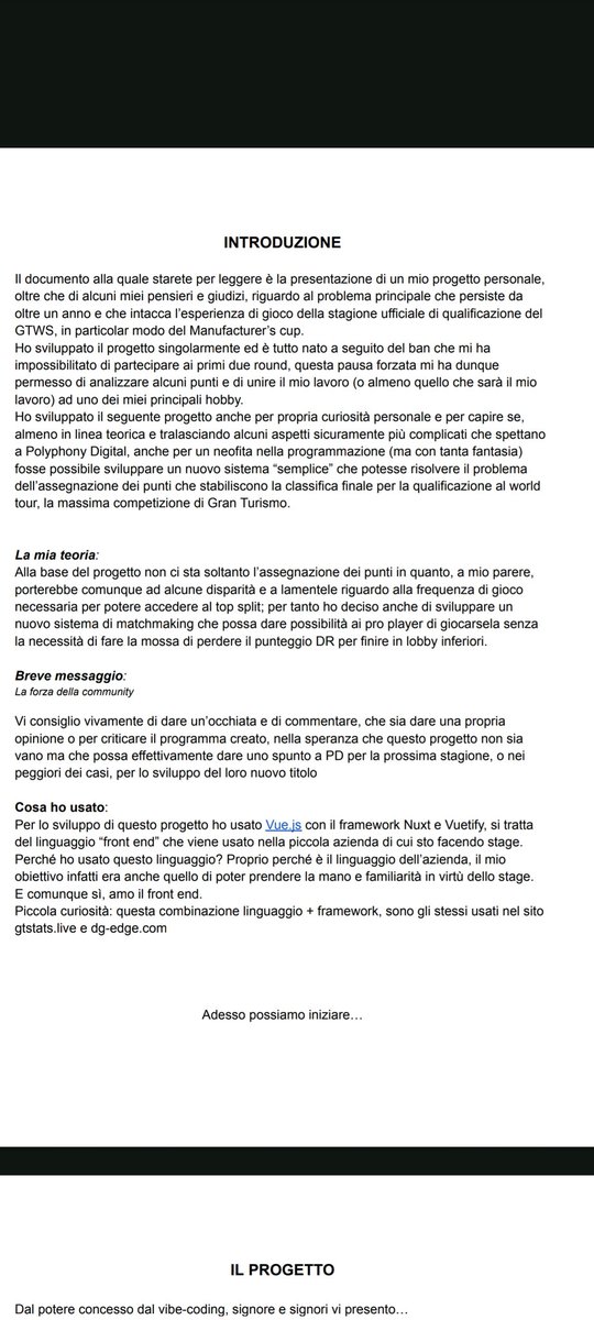 THIS IS HOW PD COULD FIX GTWS QUALIFICATION SYSTEM ONCE AND FOR ALL!

Finally, the project is COMPLETE. I've broken down the matchmaking and the scoring flaws and built a solution.

CHECK IT OUT and let me know what you think! 👇
tinyurl.com/4dpc2zyd 
tinyurl.com/yf37ssns