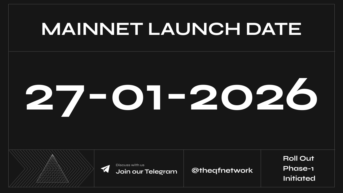 With almost 10 years of experience in crypto, being early in $LINK, $SOL and $HNT I know a x100 when I see it.

I am fully convinced that <a href="/theqfnetwork/">QF Network</a> is the next big x100 runner.  Respected players are positioning into $QF before mainnet in 5 days.

This is the first of many