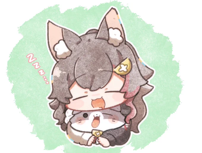 ねむねむ。 #みおーん絵