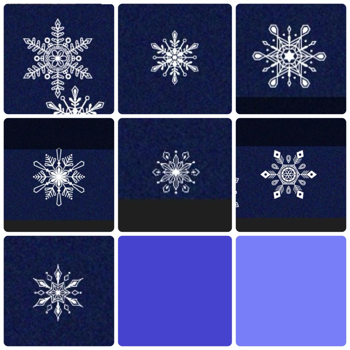 ずっとにらめっこしてるんだけど、7種類しか見つけられない😭
もし見つけた方いたら教えください🙇‍♀️