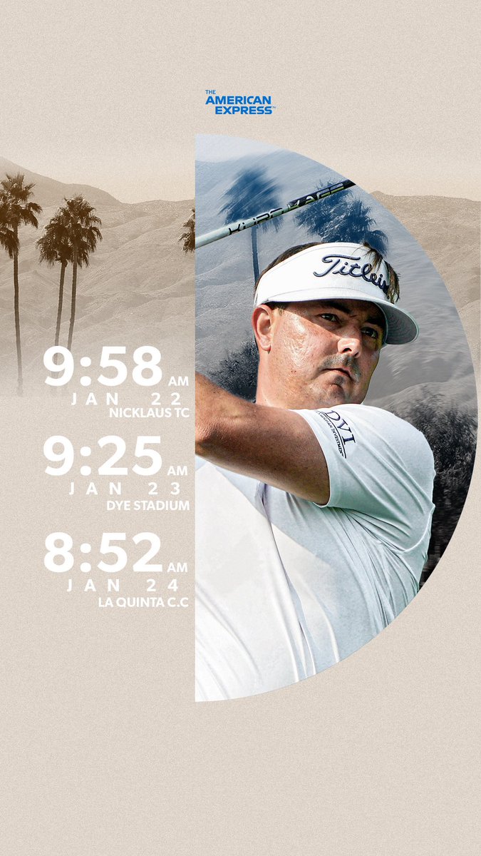 Let’s have a week <a href="/theamexgolf/">The American Express ®</a> 

<a href="/justinlower_1/">Justin Lower</a> <a href="/dchat27_/">Davis Chatfield</a> <a href="/hank_lebioda/">Hank Lebioda</a>