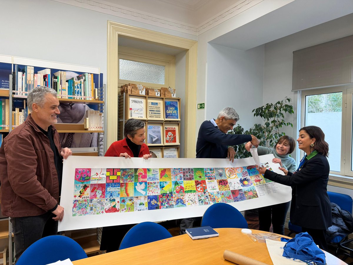 Hoje estivemos na sede da Fenprof - Federação Nacional dos Professores, em Lisboa, e, como sempre, fomos muito bem recebidos!
Agradecemos a oportunidade de discutir futuras cooperações e atividades!