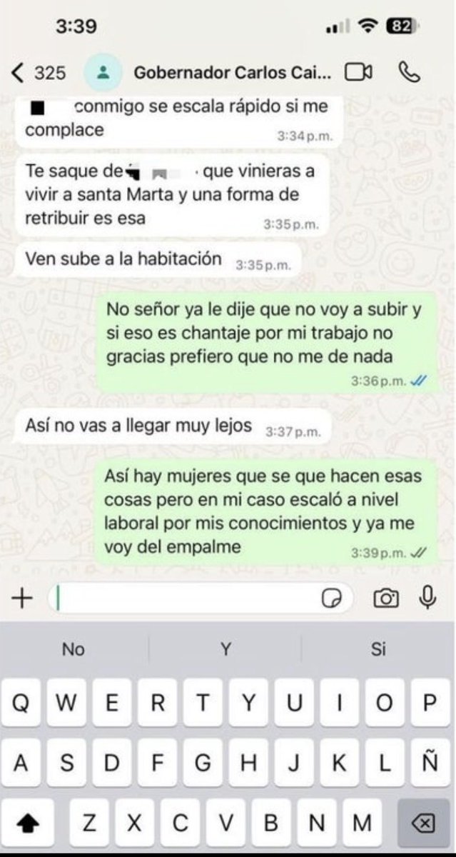 jennydeltoro's tweet photo. Carlos Caicedo, un violentador de mujeres de toda la vida.

Esa siempre ha sido su naturaleza.

A lo largo de toda su trayectoria, existen suficientes hechos que evidencian la condición de Carlos Caicedo como violentador de mujeres.

En su entorno personal y político siempre ha habido personas que callan —incluso hasta hoy— por cálculo y conveniencia.

Ahora las denuncias de las mujeres han alcanzado relevancia nacional, justo en el momento en que el movimiento político de Caicedo se desmorona y las deserciones de su antigua militancia se vuelven masivas.

Durante años, muchas mujeres en Santa Marta advertimos un patrón misógino en Fuerza Ciudadana y en su líder, Carlos Caicedo. Lo hicimos desde dentro de las filas del progresismo: fuimos censuradas, perseguidas, violentadas y obligadas a renunciar por un sector empeñado a Caicedo.

Hago un llamado público al exalcalde y exgobernador Rafael Martínez, a la gobernadora Margarita Guerra, y a la exgobernadora Ingrid Padilla. No solo para que se pronuncien condenando estos hechos —lo cual dudo mucho que hagan—, sino para que expresen un verdadero arrepentimiento ante las víctimas. Nadie en el Magdalena cree que desconocían estos comportamientos durante todos estos años.

Expreso mi solidaridad con las víctimas: con las que han tenido el valor de romper el silencio y colocar la vergüenza donde corresponde —en los agresores y sus cómplices—, y con las que han persistido en la búsqueda de justicia.

De igual manera, manifiesto mi solidaridad y respeto por el trabajo de @AngieICMartinez, periodista de La FM, quien ha tenido el coraje de enfrentar con la verdad a un hombre poderoso que ya la amenazó con judicializarla por contarle la verdad al país.

La violencia contra las mujeres es un delito. Le corresponde a la Fiscalía investigar y sancionar. Es la impunidad la que perpetúa esta violencia.
@yezidgarciaa @AidaAvellaE @Esperanza_Dem @marthaperaltae @liliasolanor @MaryLuzHerran