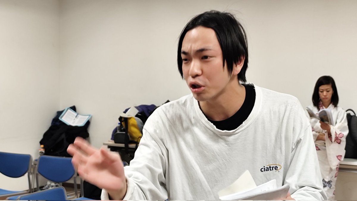 お稽古わず☺

考えることがたくさん‼️🤯
涙香ワールド、頑張って読み解いていきます‼️😤

#洋館ミステリ劇場 #黒服