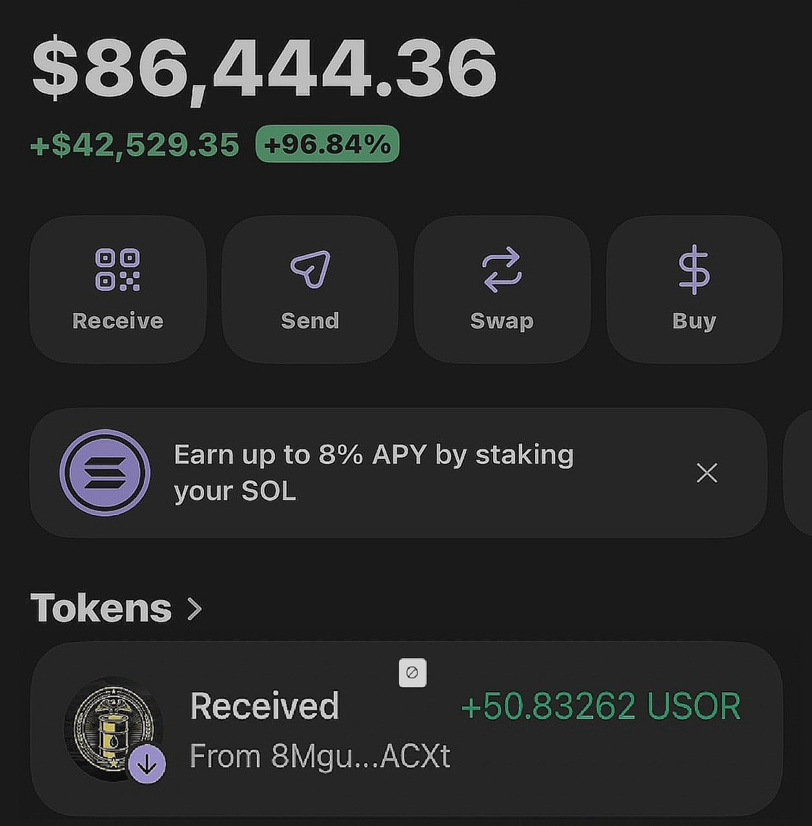 Trickstricks2's tweet image. USOR is running a low-key reward phase for early holders.
A few are already noticing their balances rise — they’re seeing it before anyone else.

Take a look while it’s still calm:
🔗 usor.x-coin.trade

Barely a peep yet 👀
#USOR $USOR $MGN