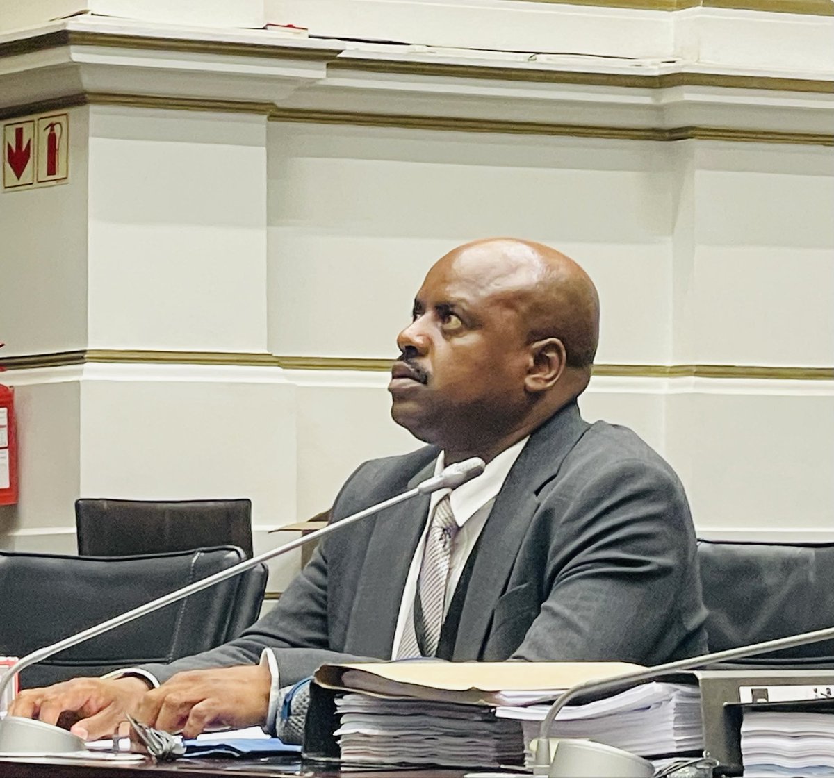 DereleenJ's tweet image. Another one who rolled out the red carpet for criminals to capture EMPD. 
#AdHocCommittee