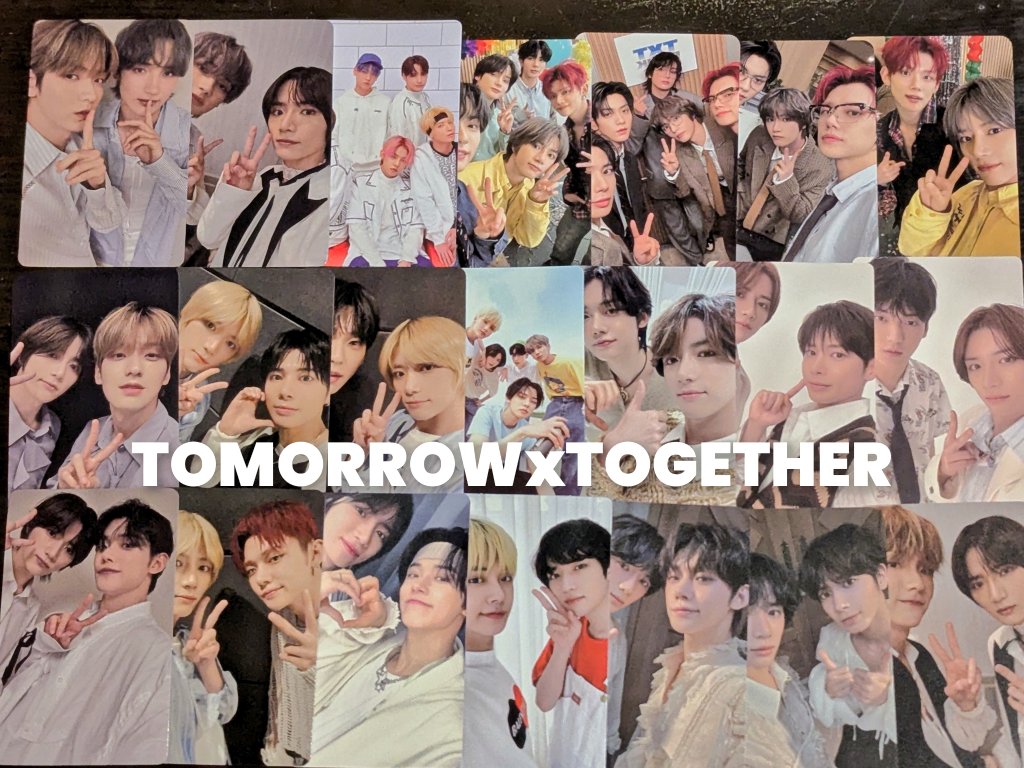 TOMORROW_X_TOGETHER 】 トレカが入荷しました！！ AKIBAカルチャーズ