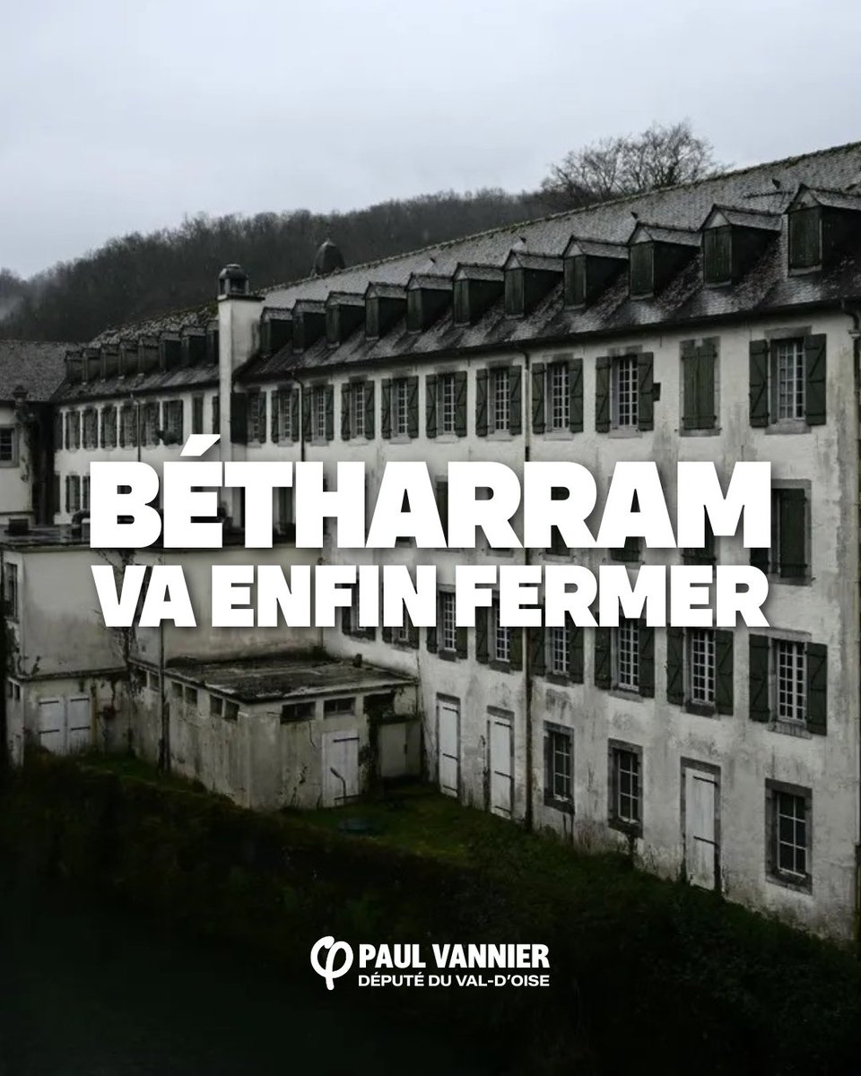 Enfin. Bétharram va fermer.

C’est une victoire pour les victimes, leurs proches et tous les collectifs qui se sont battus sans relâche pour que justice soit rendue.

Après des mois à l’exiger, malgré l’inaction de l’État, je me réjouis de cette annonce.

Mais je reste vigilant :