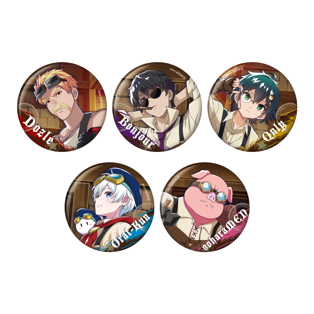 ドズル社　GIGO 大正ロマン　缶バッジ　クリアカード ドズル社 GIGO 大正ロマン 缶バッジ クリアカード ドズル社 GIGO 大正