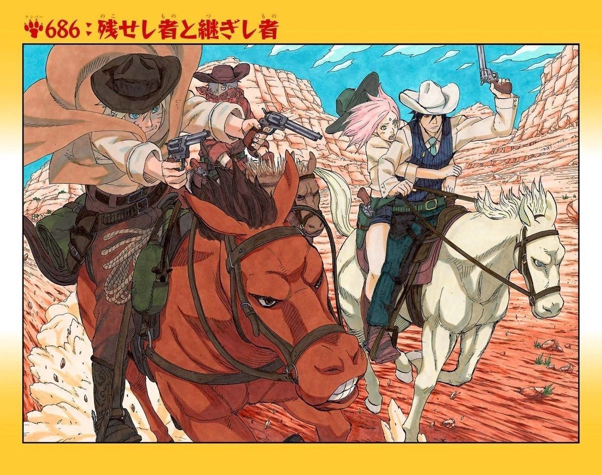 NarutoDaily_'s tweet image. When Kishimoto drew Team 7 in different eras